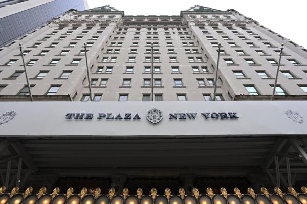 Eever Norman at the Plaza Hotel.