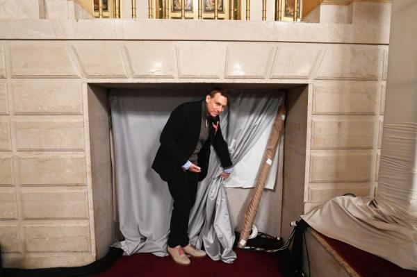 Eever Norman at the Plaza Hotel.