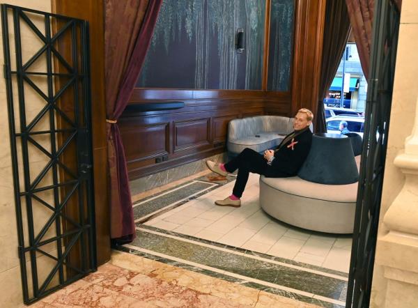 Eever Norman at the St. Regis.